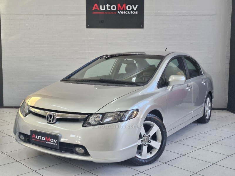 CIVIC 1.8 LXS 16V FLEX 4P AUTOMÁTICO - 2008 - CAXIAS DO SUL