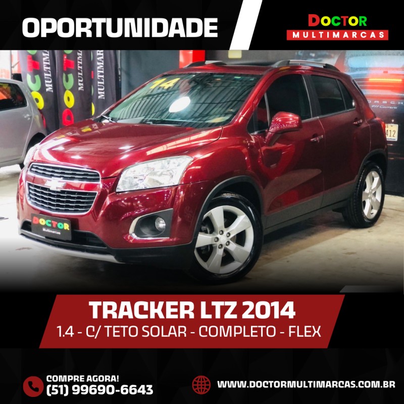 tracker 1.8 mpfi ltz 4x2 16v flex 4p automatico 2014 sao leopoldo