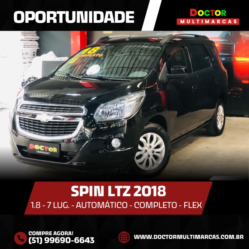 SPIN 1.8 LTZ 8V FLEX 4P AUTOMÁTICO - 2018 - SãO LEOPOLDO