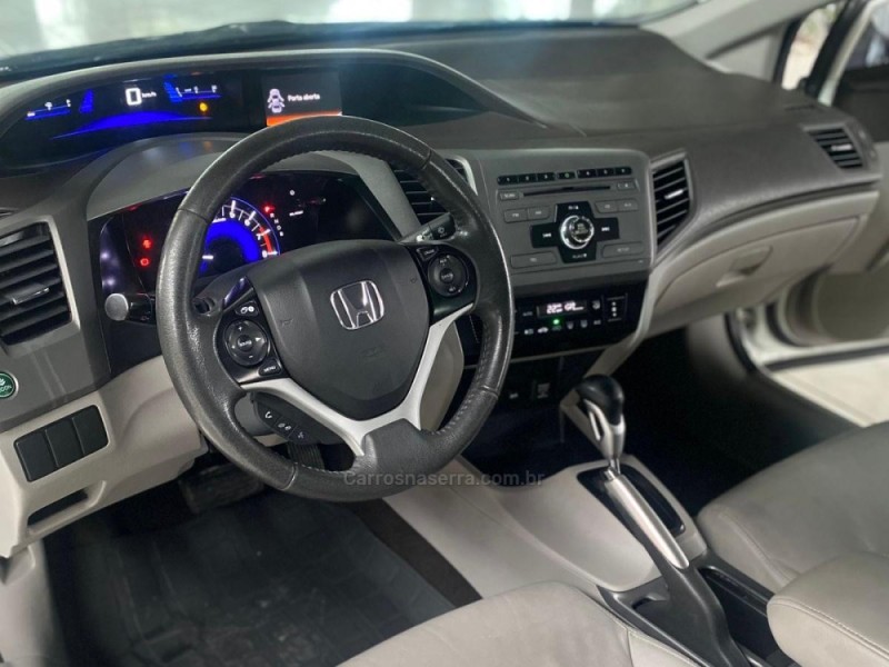 CIVIC 2.0 LXR 16V FLEX 4P AUTOMÁTICO - 2014 - SAPIRANGA