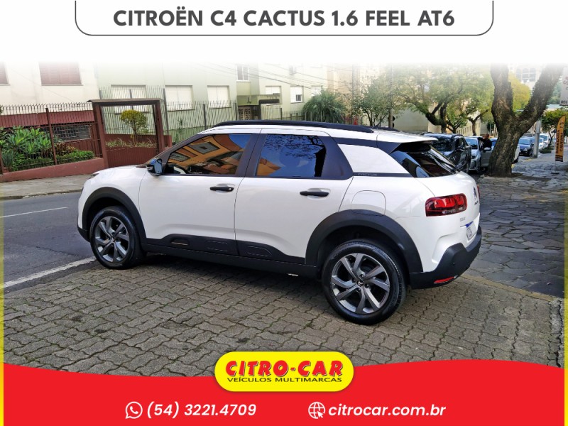 C4 CACTUS 1.6 VTI FEEL FLEX 4P AUTOMATICO - 2020 - CAXIAS DO SUL