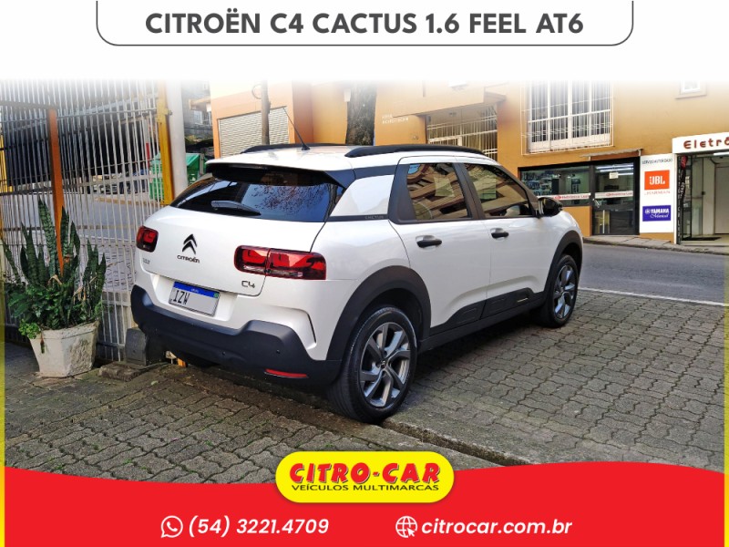 C4 CACTUS 1.6 VTI FEEL FLEX 4P AUTOMATICO - 2020 - CAXIAS DO SUL