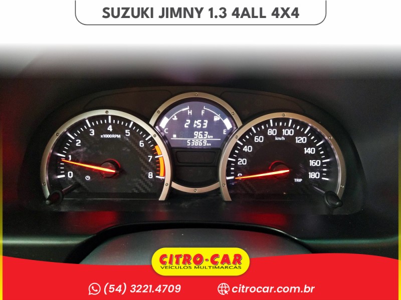 JIMNY 1.3 4ALL 4X4 16V GASOLINA 2P MANUAL - 2018 - CAXIAS DO SUL