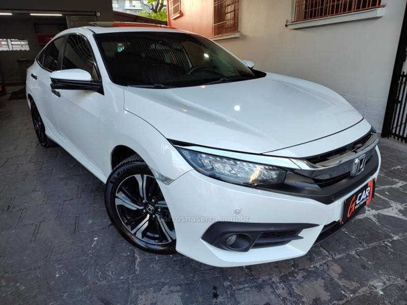 CIVIC 1.5 16V TOURING TURBO GASOLINA 4P AUTOMÁTICO - 2017 - CAXIAS DO SUL