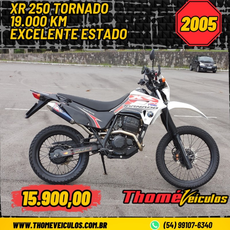 xr 250 tornado  2005 caxias do sul