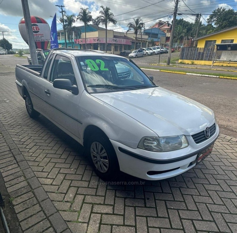 SAVEIRO 1.8 MI PLUS CS 8V FLEX 2P MANUAL G.III - 2002 - PAROBé