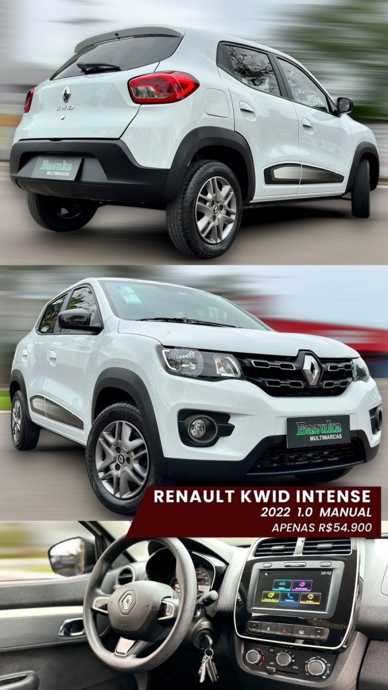 KWID 1.0 12V SCE FLEX INTENSE MANUAL - 2022 - NOVO HAMBURGO