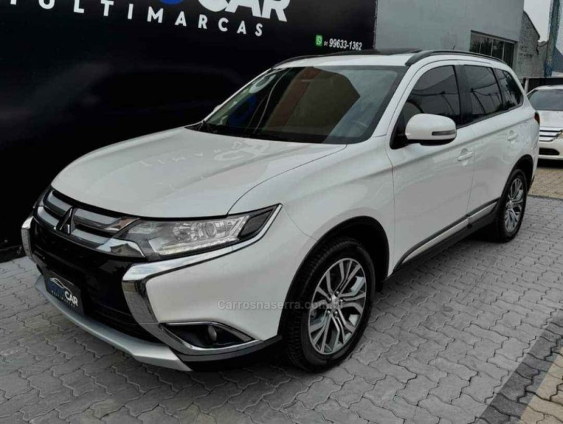 outlander 2.0 16v gasolina 4p automatico 2016 estancia velha