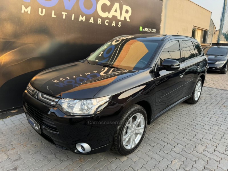 outlander 2.0 16v gasolina 4p automatico 2014 estancia velha