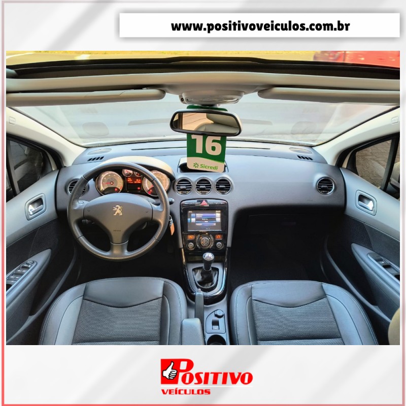 308 1.6 ALLURE 16V FLEX 4P MANUAL - 2016 - CAXIAS DO SUL