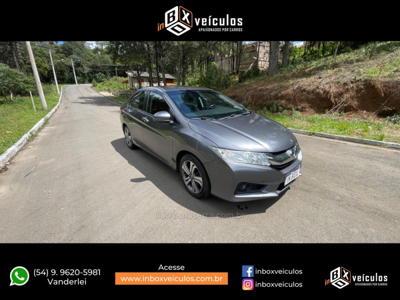 CITY 1.5 EX 16V FLEX 4P AUTOMÁTICO - 2016 - GRAMADO