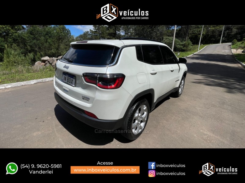 COMPASS 2.0 16V DIESEL LONGITUDE 4X4 AUTOMÁTICO - 2021 - GRAMADO