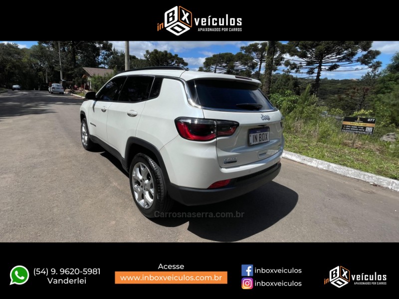 COMPASS 2.0 16V DIESEL LONGITUDE 4X4 AUTOMÁTICO - 2021 - GRAMADO