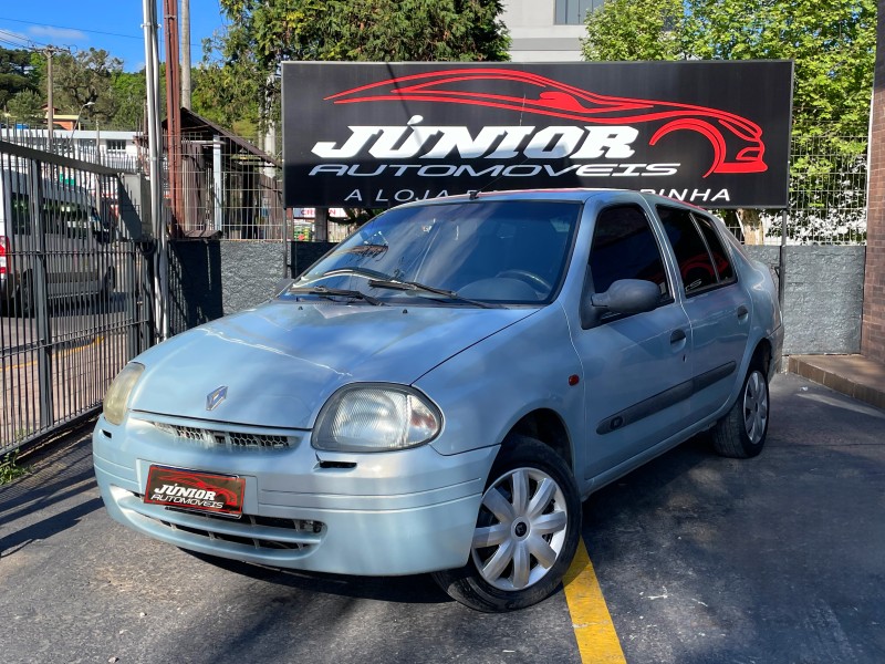 clio 1.0 alize 16v gasolina 4p manual 2001 caxias do sul