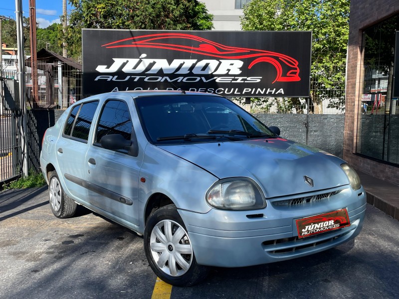 CLIO 1.0 ALIZÉ 16V GASOLINA 4P MANUAL - 2001 - CAXIAS DO SUL