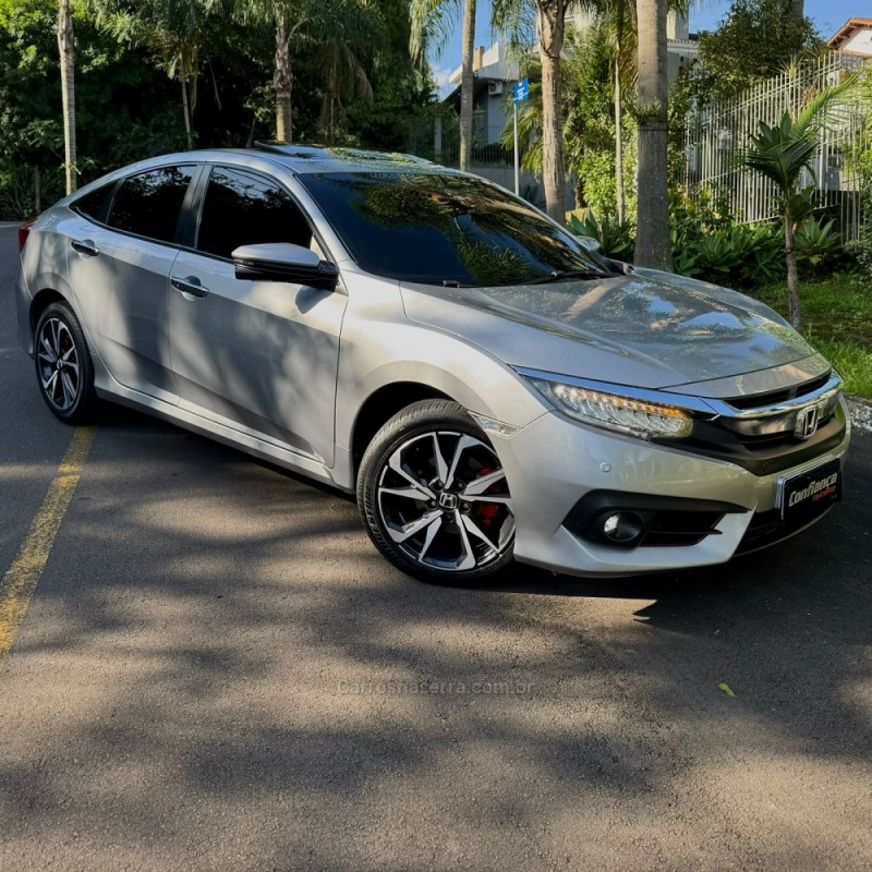 civic 1.5 16v touring turbo gasolina 4p automatico 2018 campo bom