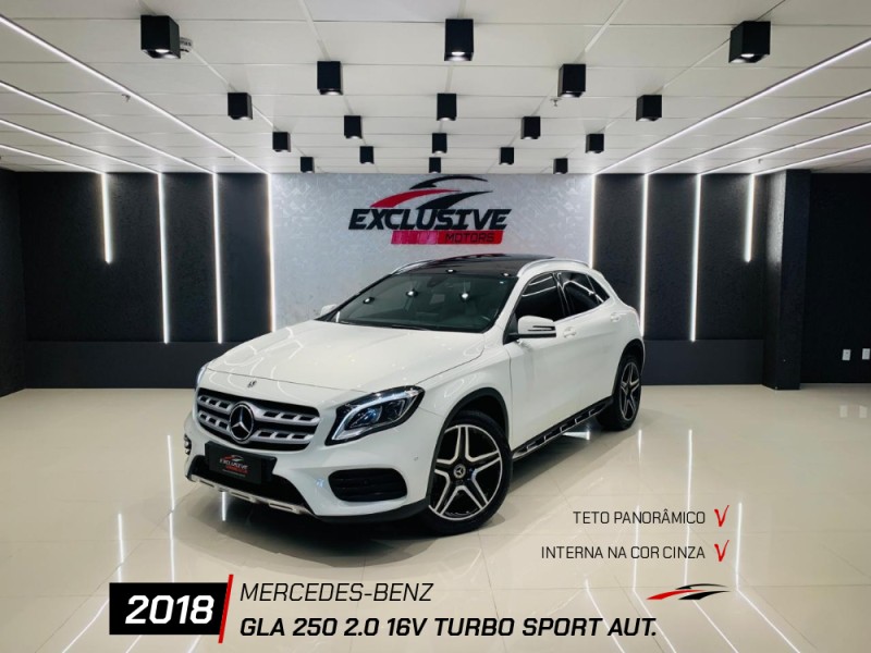 GLA 250 2.0 16V TURBO GASOLINA SPORT 4P AUTOMÁTICO - 2018 - CAXIAS DO SUL