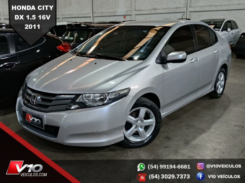 city 1.5 dx 16v flex 4p manual 2011 caxias do sul