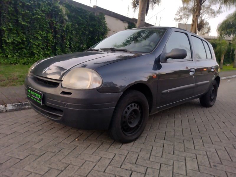 clio 1.0 rl 16v gasolina 4p manual 2002 caxias do sul