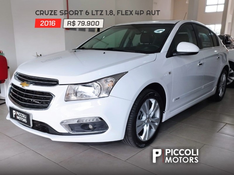 CRUZE 1.8 LTZ SPORT6 16V FLEX 4P AUTOMÁTICO