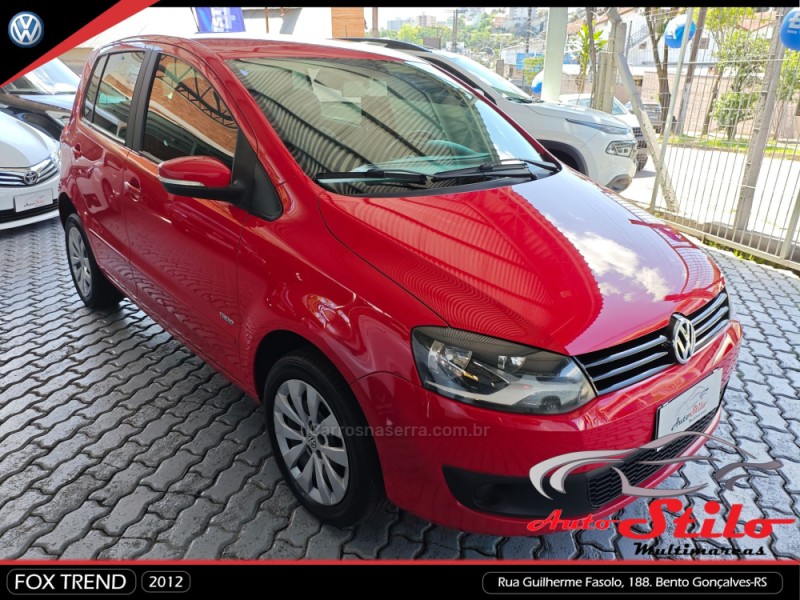 FOX 1.0 MI TREND 8V FLEX 4P MANUAL - 2012 - BENTO GONçALVES