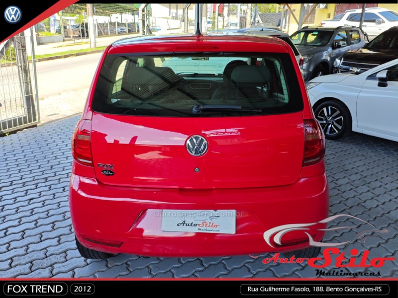 FOX 1.0 MI TREND 8V FLEX 4P MANUAL - 2012 - BENTO GONçALVES