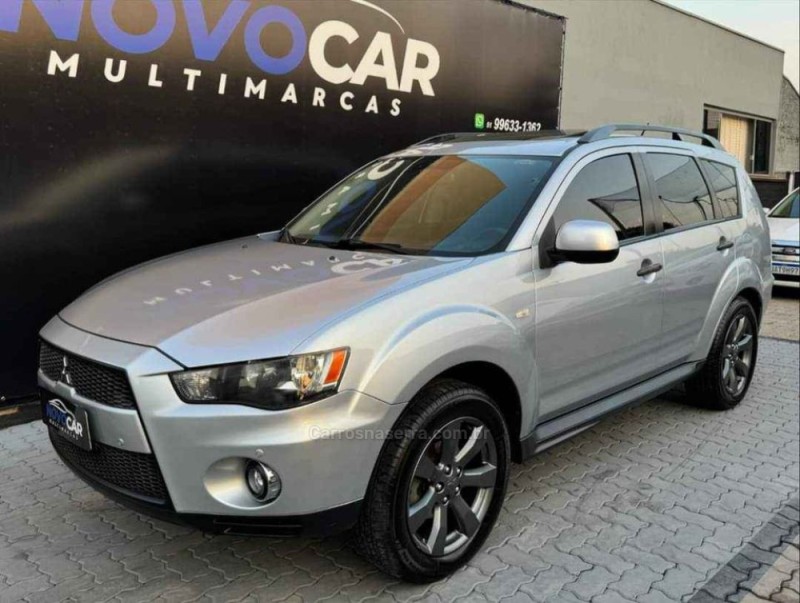 outlander 2.0 16v gasolina 4p automatico 2012 estancia velha