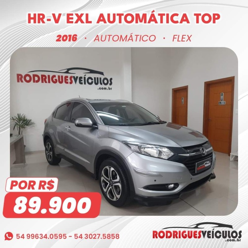 HR-V 1.8 16V FLEX EXL 4P AUTOMÁTICO - 2016 - CAXIAS DO SUL