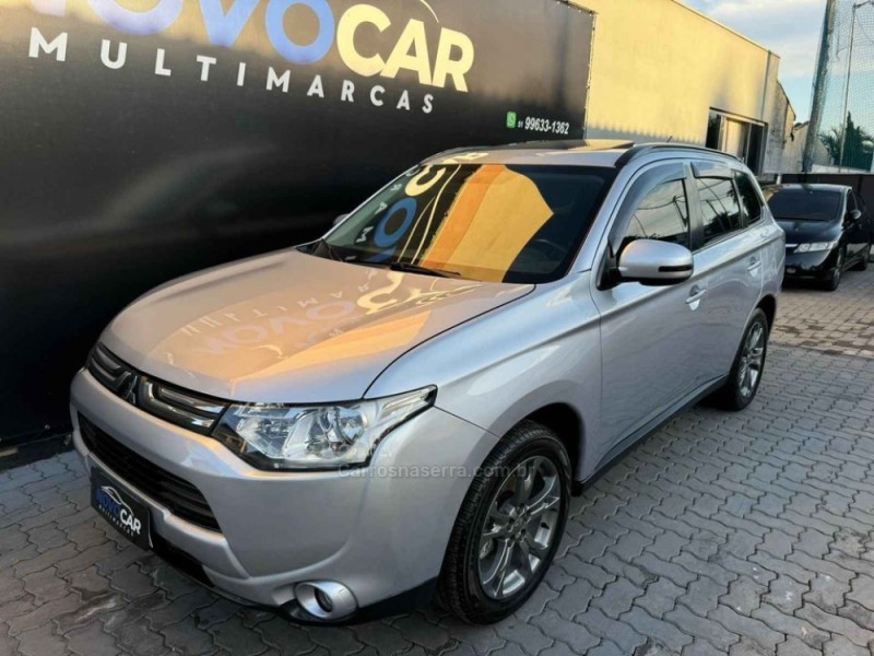 outlander 2.0 16v gasolina 4p automatico 2014 estancia velha