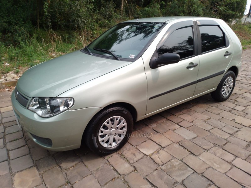 PALIO 1.0 MPI FIRE 8V GASOLINA 4P MANUAL - 2007 - NOVA PRATA