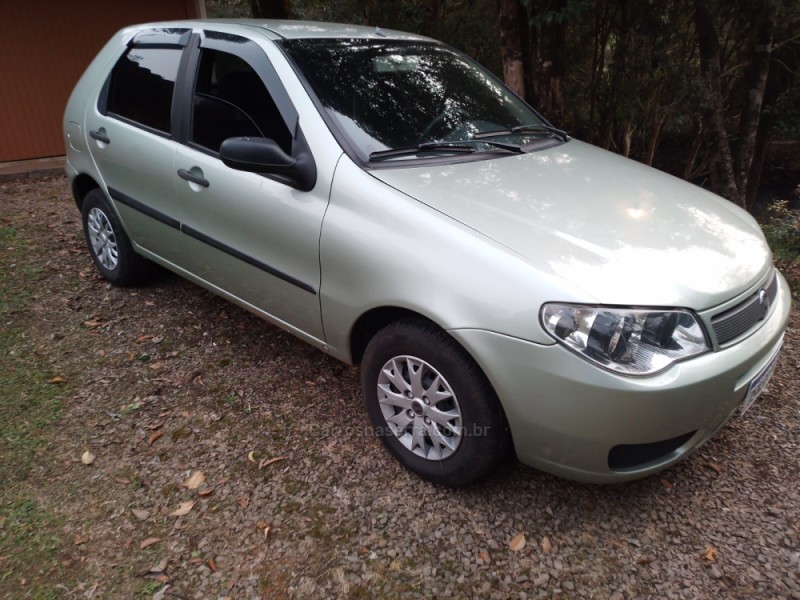 PALIO 1.0 MPI FIRE 8V GASOLINA 4P MANUAL - 2007 - NOVA PRATA