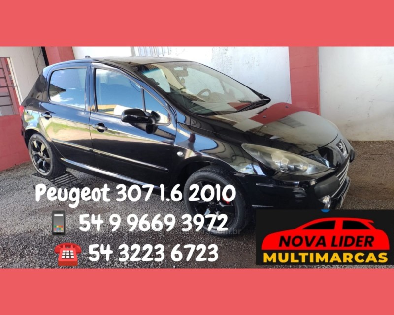 307 1.6 presence pack 16v flex 4p manual 2010 caxias do sul