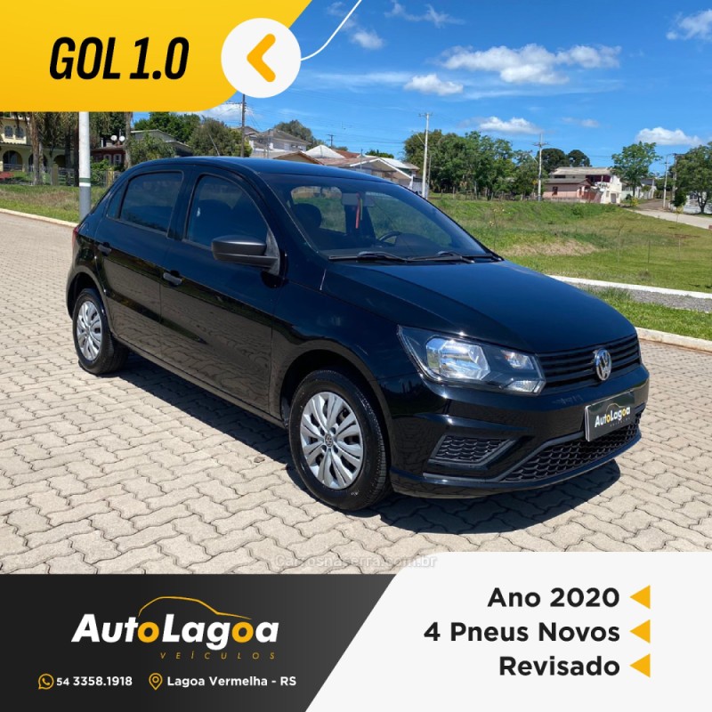 GOL 1.0 12V MPI TOTALFLEX 4P MANUAL - 2020 - LAGOA VERMELHA