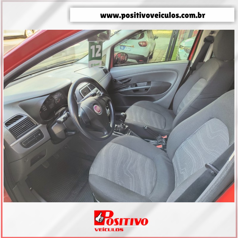 PUNTO 1.4 ATTRACTIVE 8V FLEX 4P MANUAL - 2012 - CAXIAS DO SUL