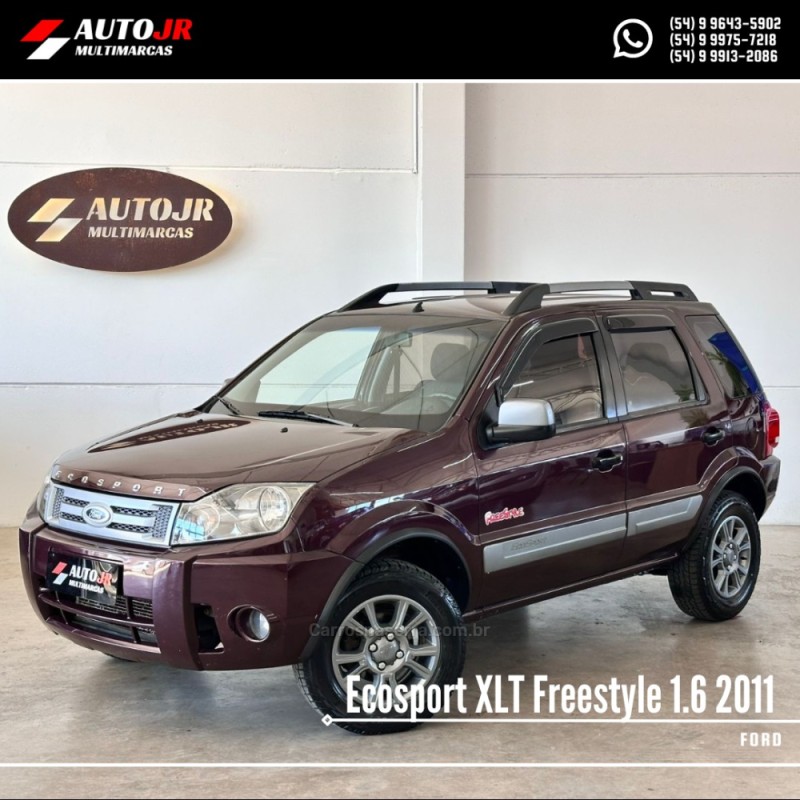 ECOSPORT 1.6 XLS FREESTYLE 8V FLEX 4P MANUAL - 2011 - VACARIA