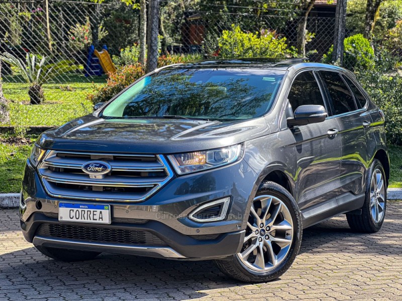 EDGE 3.5 V6 24V GASOLINA TITANIUM AWD AUTOMÁTICO - 2018 - CANELA