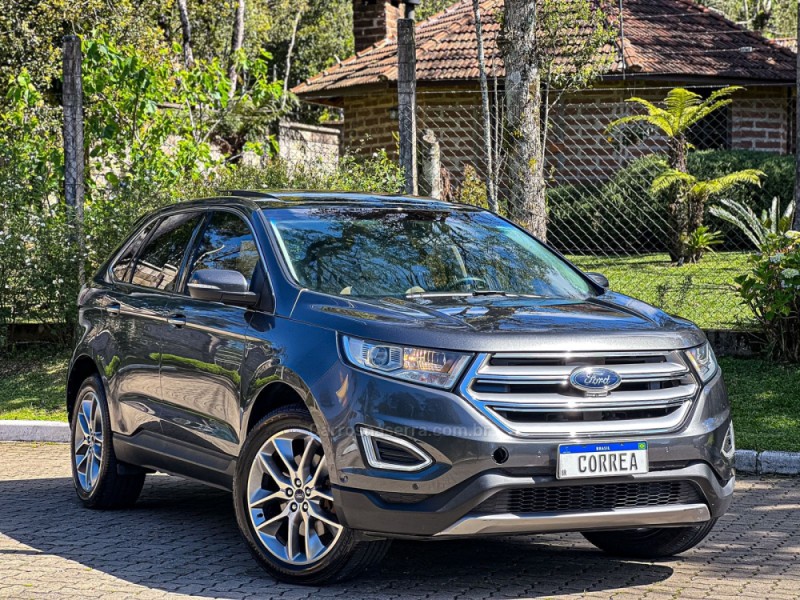 EDGE 3.5 V6 24V GASOLINA TITANIUM AWD AUTOMÁTICO - 2018 - CANELA