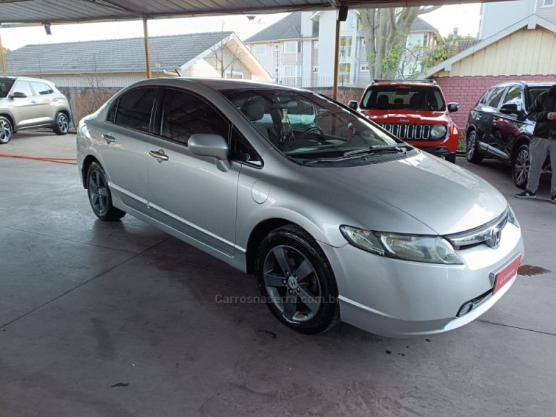 CIVIC 1.8 LXS 16V FLEX 4P AUTOMÁTICO - 2008 - CANELA