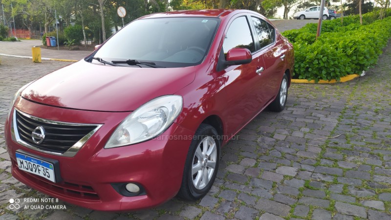 VERSA 1.6 16V FLEX SL 4P MANUAL - 2013 - FARROUPILHA