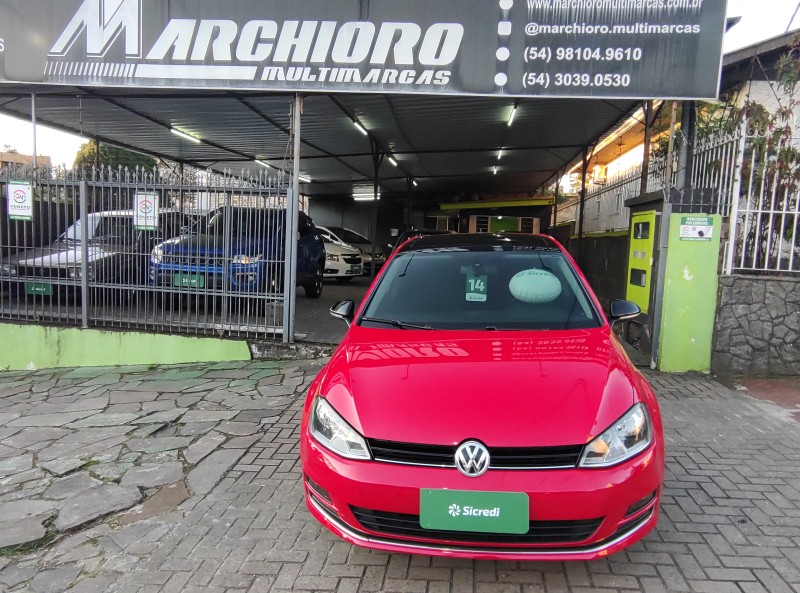 GOLF 1.4 TSI HIGHLINE 16V GASOLINA 4P AUTOMÁTICO - 2014 - CAXIAS DO SUL