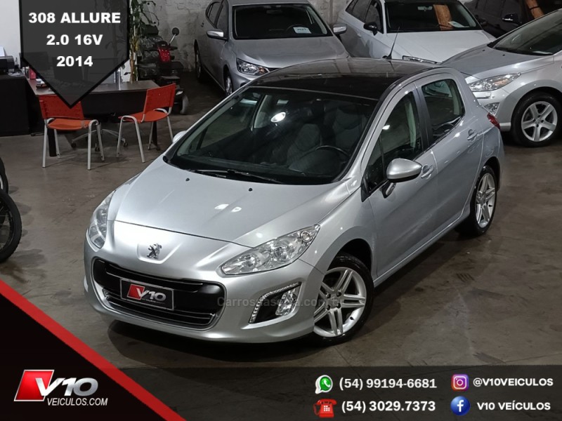 308 2.0 ALLURE 16V FLEX 4P MANUAL - 2014 - CAXIAS DO SUL