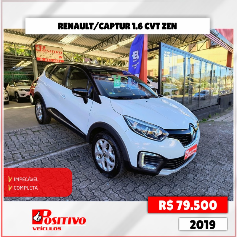 CAPTUR 1.6 16V FLEX ZEN AUTOMÁTICO