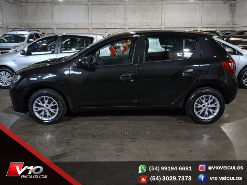 SANDERO 1.0 AUTHENTIQUE 12V FLEX 4P MANUAL - 2019 - CAXIAS DO SUL