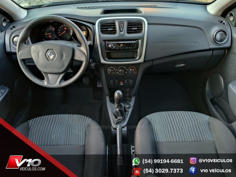 SANDERO 1.0 AUTHENTIQUE 12V FLEX 4P MANUAL - 2019 - CAXIAS DO SUL