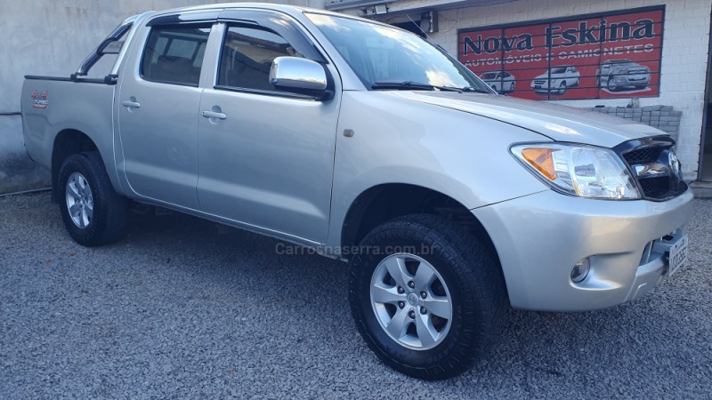 HILUX 2.5 4X4 CD 16V TURBO DIESEL 4P MANUAL - 2007 - CAXIAS DO SUL