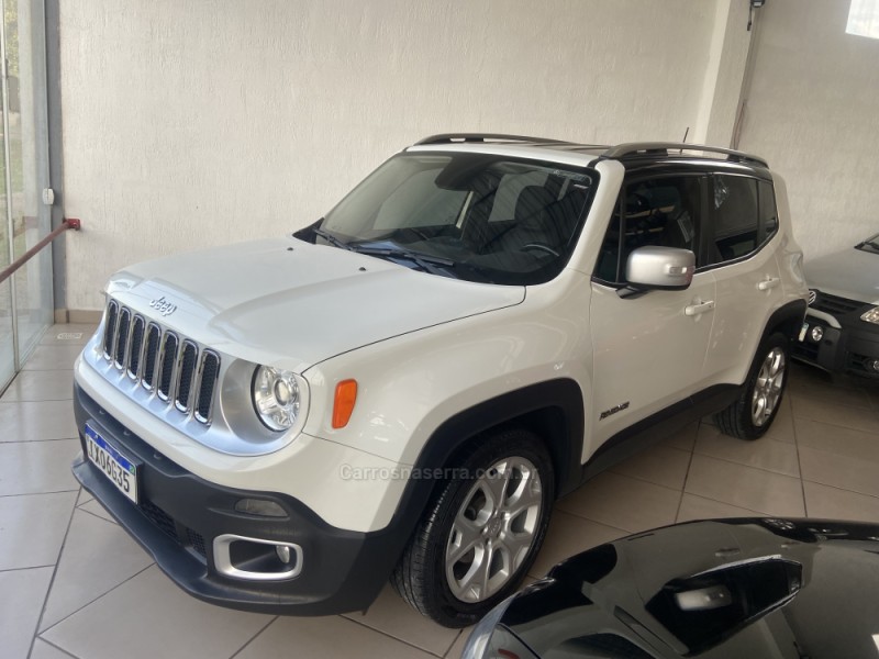 RENEGADE 1.8 16V FLEX LIMITED 4P AUTOMÁTICO - 2017 - NOVA PRATA