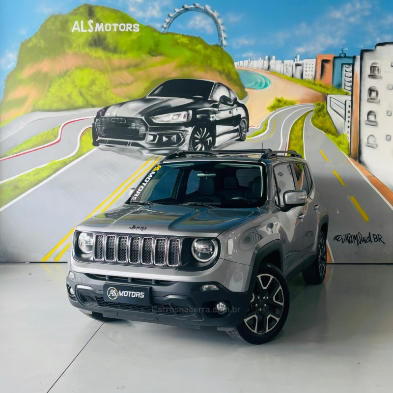 renegade 1.8 16v flex longitude 4p automatico 2021 novo hamburgo