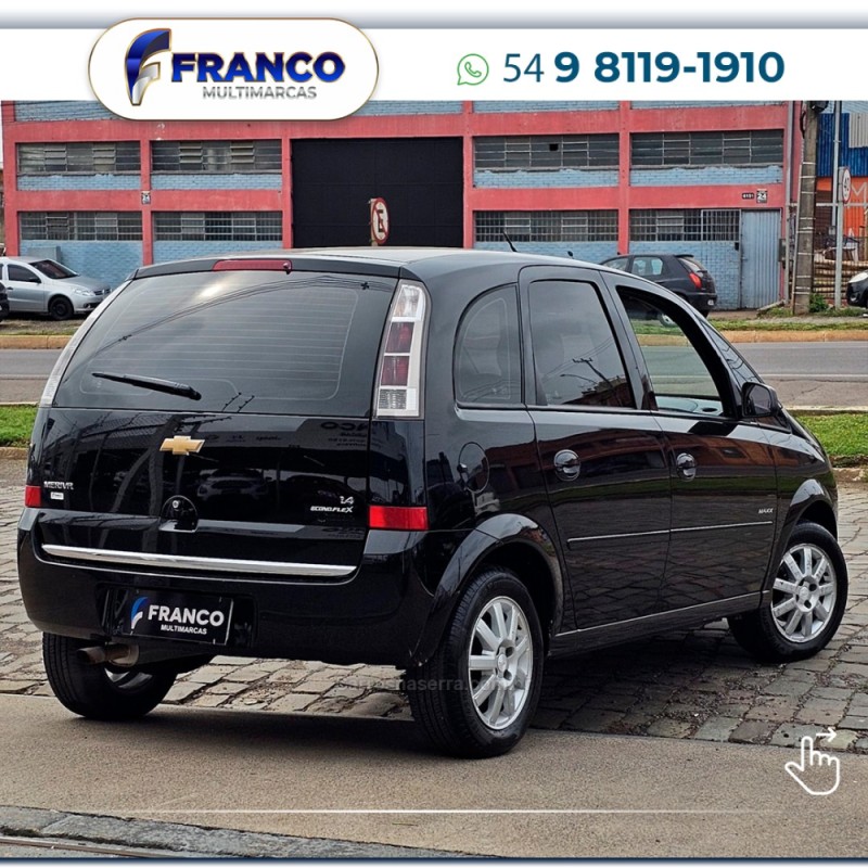 MERIVA 1.4 MPFI MAXX 8V ECONO.FLEX 4P MANUAL - 2011 - VACARIA