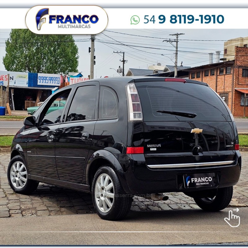 MERIVA 1.4 MPFI MAXX 8V ECONO.FLEX 4P MANUAL - 2011 - VACARIA