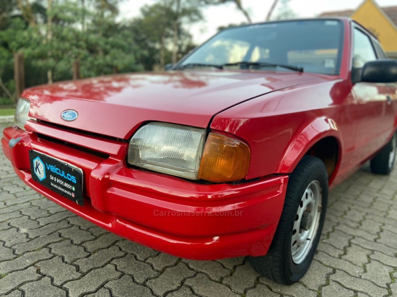 ESCORT 1.0 HOBBY 8V GASOLINA 2P MANUAL - 1996 - CANELA